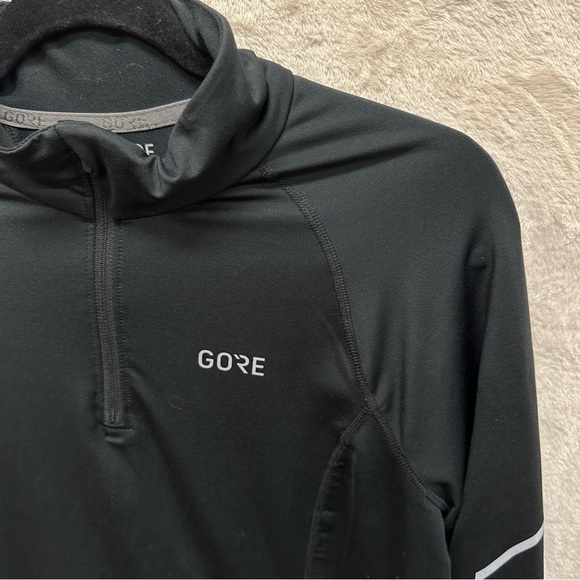 Gorewear men’s M Mid Long Sleeve Zip Shirt size XL reflective - Picture 4 of 6